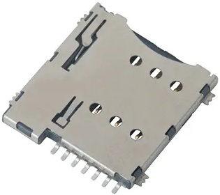 MUP-C792 7-контактный держатель, гнездо для чтения SIM-карт