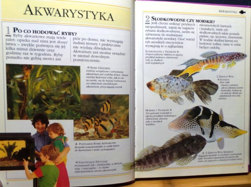Ryby akwariowe, Dick MILLS [Wiedza i Życie 1997 - 101 Praktycznych Porad]