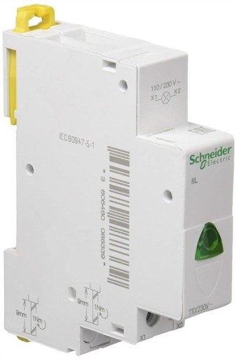 Индикаторная лампа, зеленая 110-230 В переменного тока A9E18321 SCHNEIDER