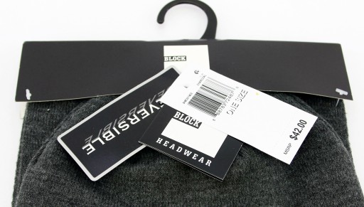 Мужской комплект: двусторонняя зимняя шапка и шарф BLOCK Headwear, размер 53–57