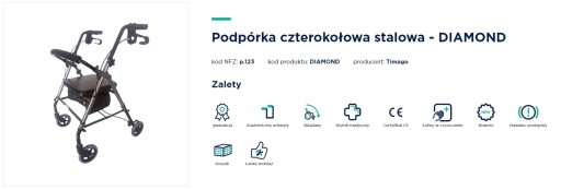 Четырехколесная стальная ходунковая опора ДЛЯ ПОЖИЛЫХ