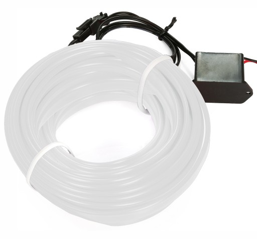 EL WIRE LED оптоволокно Лента Ambient 10М белая с.