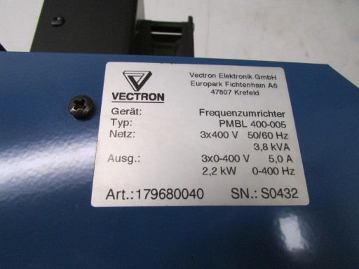Инвертор VECTRON PMBL 400-005 3,8 кВА 2,2 кВт