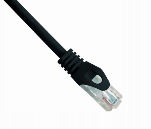 ПАТЧКОРД LAN ETHERNET КАБЕЛЬ RJ45 CAT6 UTP 0,25 М ЧЕРНЫЙ