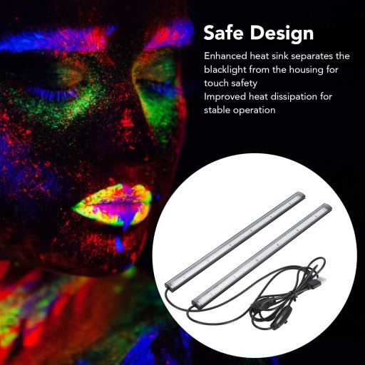 Черная светодиодная лента мощностью 10 Вт светится в темноте USB UV BM
