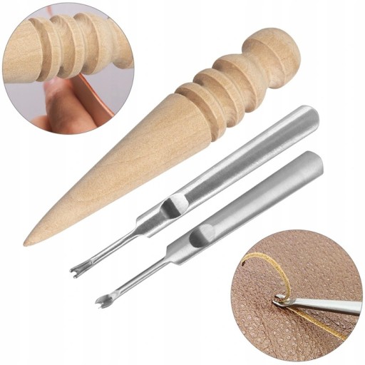 Narzędzie Do RĘKODZIEŁA Skórzane KIT x18