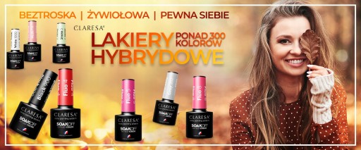 5+2 гибридных лака CLARESA BAZA ультра топ диамо