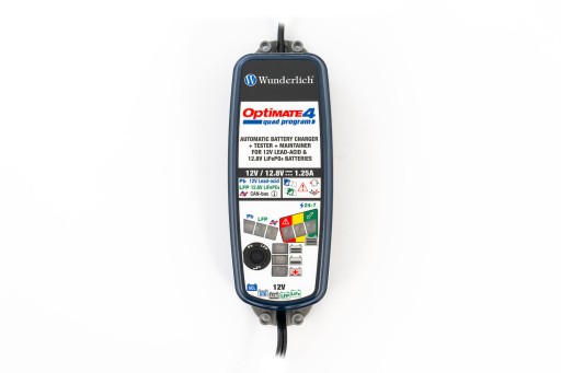 ВЫПРЯМИТЕЛЬНОЕ ЗАРЯДНОЕ УСТРОЙСТВО OPTIMATE QUAD WUNDERLICH EDITION CANBUS МОТОЦИКЛЫ BMW