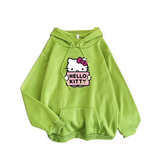 СВИТШОТ ЖЕНСКИЙ С HELLO KITTY CAT С КОШКОЙ