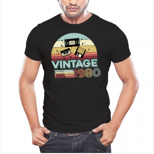 KOSZULKA MĘSKA PREZENT URODZINY ZABYTEK VINTAGE ON