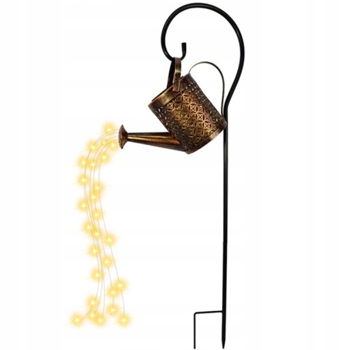 OGRODOWA LAMPA SOLARNA LED WBIJANA TRAWA PAMPASOWA