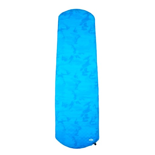 Самонадувающийся спальный коврик NILS BLUE SOLID