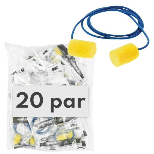 Беруши 3M Ear Classic со шнурком, 20 пар