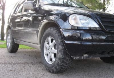 MERCEDES ML W163 1997-2005 Лифт подвески +2,5см