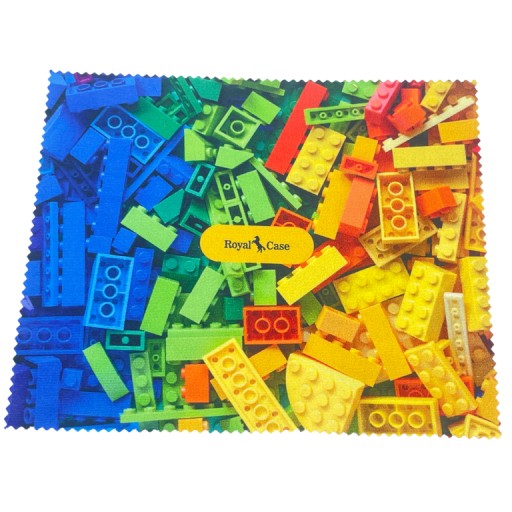 Детский футляр для очков Lego ручной работы ткань