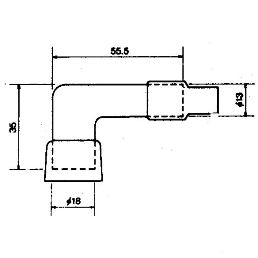 FAJKA ZAPŁONOWA UNIWERSALNA NGK LB01F