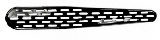 КРЫШКА ГЛУШИТЕЛЯ ДЛЯ МОТОЦИКЛА, черная LONG /ORG PATTERN/