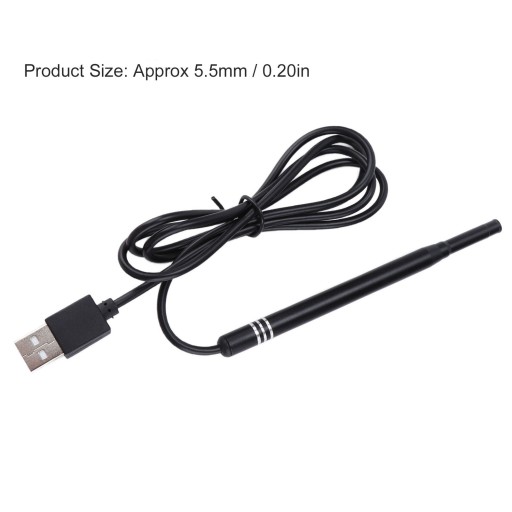 ЭНДОСКОПНАЯ КАМЕРА ДЛЯ ЧИСТКИ УШЕЙ 3 В 1 USB