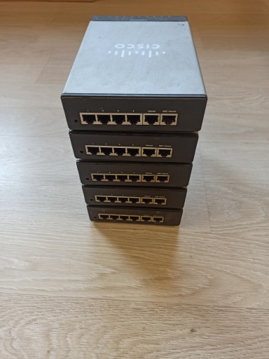 Пакет: 5 проводных маршрутизаторов Cisco RV042 10/100