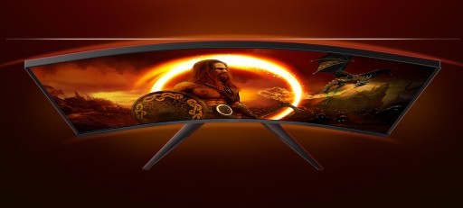 32-дюймовый игровой монитор AOC 240 Гц VA со светодиодной подсветкой DP HDMI ИЗОГНУТЫЙ