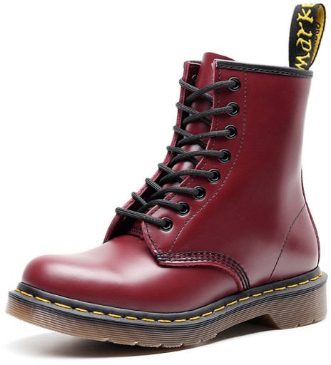 39 CZERWONE GLANY BOTKI WORKERY DR BOOTS 1460 RED