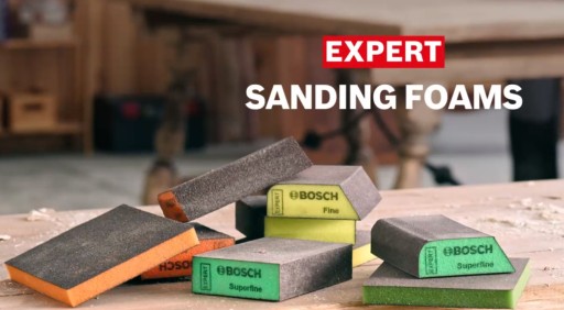 АБРАЗИВНАЯ ШЛИФОВАЛЬНАЯ ГУБКА BOSCH, СРЕДНЯЯ ЗЕРНИСТОСТЬ