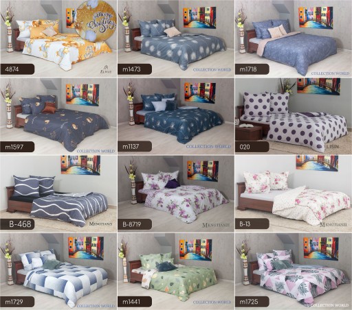 ELWAY Постельное белье 160/200 Хлопок Сатин COTTON