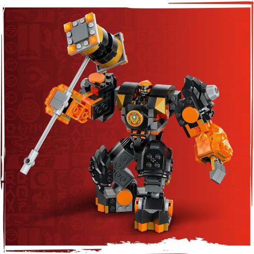 LEGO NINJAGO 71806 Колеа Элемент Земли Мох 7+