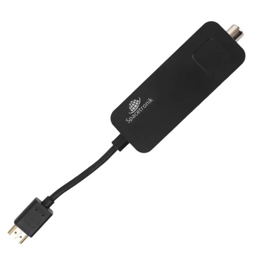 DVB-T2 HEVC Мини-декодер-тюнер для ТВ Spacetronik H.265 PVR HDMI Запись