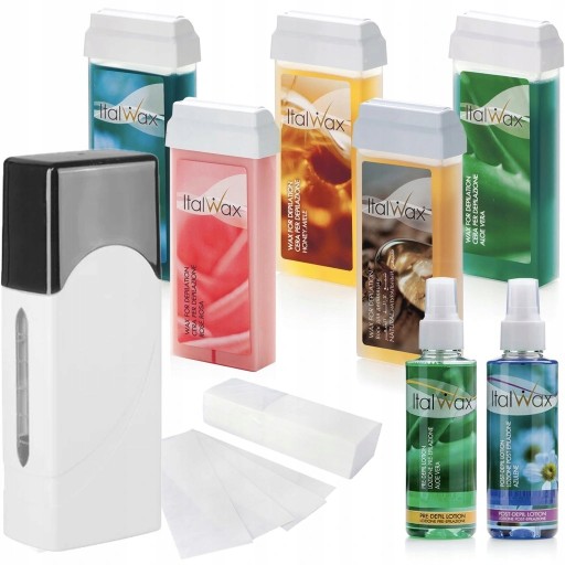 Depilacja Podgrzewacz paski 5x WOSK Italwax Lotion