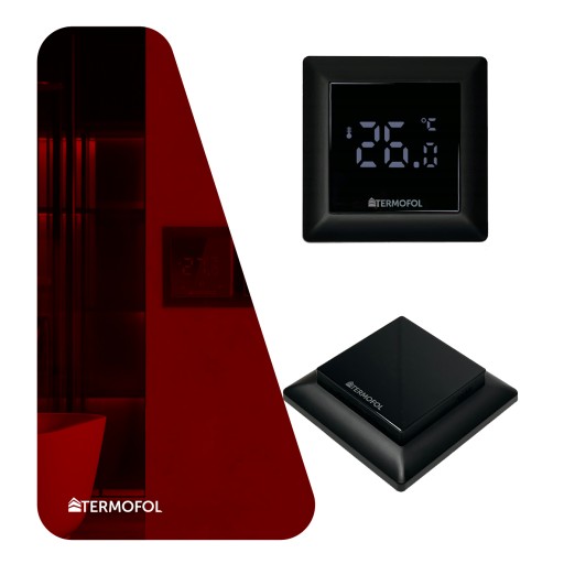 СЕНСОРНЫЙ ТЕРМОСТАТ TF-H6BLACK — КОМНАТНЫЙ ТЕРМОРЕГУЛЯТОР
