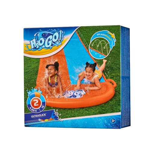 Водная горка, горка, двухдорожечная 3+ BESTWAY 52328