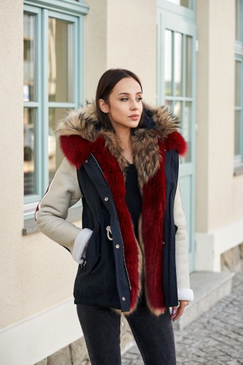 Итальянская натуральная куртка WINTER PARKA FLO&CLO
