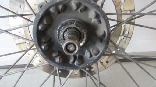 Переднее колесо Suzuki DR 750 Big, 1989 г.