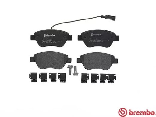 ТОРМОЗНЫЕ КОЛОДКИ BREMBO BRAVO DOBLO STILO LINEA NE