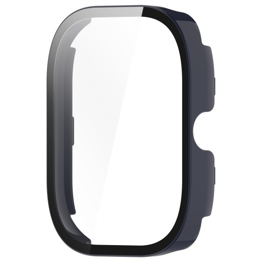 ЗАЩИТНЫЙ ЧЕХОЛ + ЗАКАЛЕННОЕ СТЕКЛО 2В1 ДЛЯ XIAOMI REDMI WATCH 4 - СИНИЙ