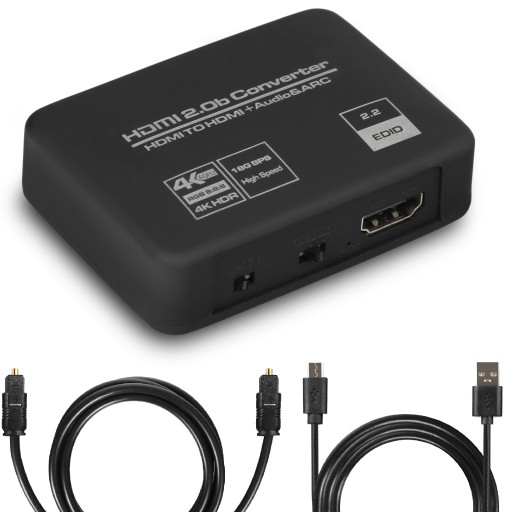 HDMI 2.0 TOSLINK ЭКСТРАКТОР ARC HDCP 4K КОНВЕРТЕР