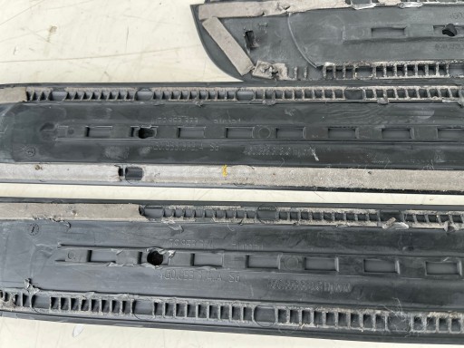 БОКОВЫЕ ПАНЕЛИ ПЕРЕДНИЕ ЗАДНИЕ AUDI A6 C7 4G S-LINE 4G0853373 4G0853376 КОМПЛЕКТ