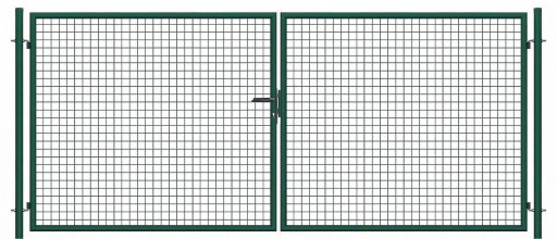 Калитка для забора SX ECO - садовая - 4,00 x 1,70 м - цвет АНТРАЦИТ