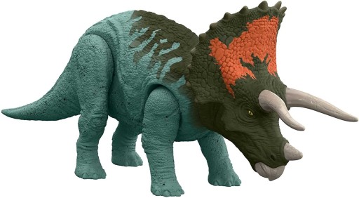 Mattel Мир Юрского периода Трицератопс Дикий рев HDX40