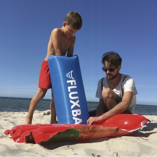 Насос, подушка, водонепроницаемая сумка 3х1 FLUXBAG