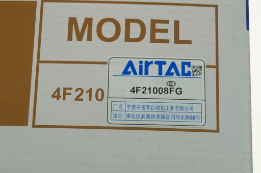 ZAWÓR NOŻNY Z OSŁONĄ AIRTAC 4F210-08FG 5/2-1/4