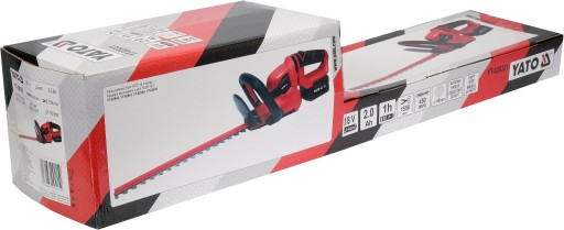 YATO HEDGE CLIMER 45CM 18V 2AH + ЗАРЯДНОЕ УСТРОЙСТВО