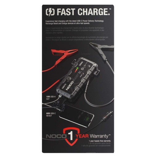 NOCO GBX75 BOOST JUMP STARTER 2500A+ USB ЗАРЯДНОЕ УСТРОЙСТВО