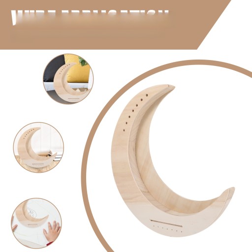 DIY HARF MELODIOUS SOUND DUŻA 7-TONOWA PRZENOŚNA LIRA DREWNIANA MAŁA TACKA
