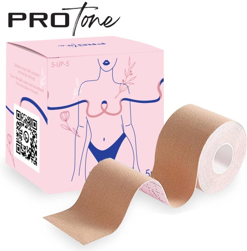 Оригинальная моделирующая ЛЕНТА ProTone для подъема груди отжимания 5м 10 пластырей