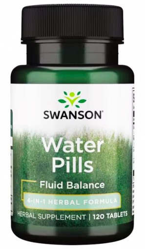 SWANSON Water Pills ДЛЯ ПОХУДЕНИЯ ВОДНЫЙ ЦЕЛЛЮЛИТ Толокнянка Можжевельник
