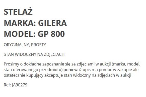 . РАМА КРЕПЛЕНИЕ РАМЫ GILER PIAGGIO GP 800