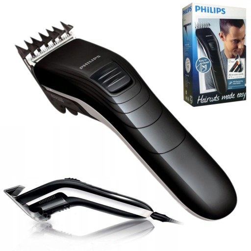 СТРИЦА ДЛЯ ВОЛОС БРИТВА Philips Машинка для стрижки волос с бесшумным подключением к сети