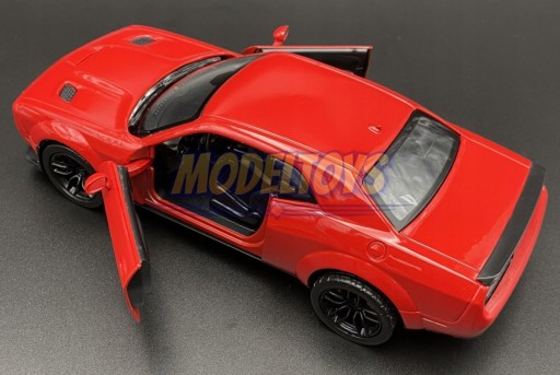 DODGE Challenger SRT Hellcat 1:24 Motormax 79350 красный